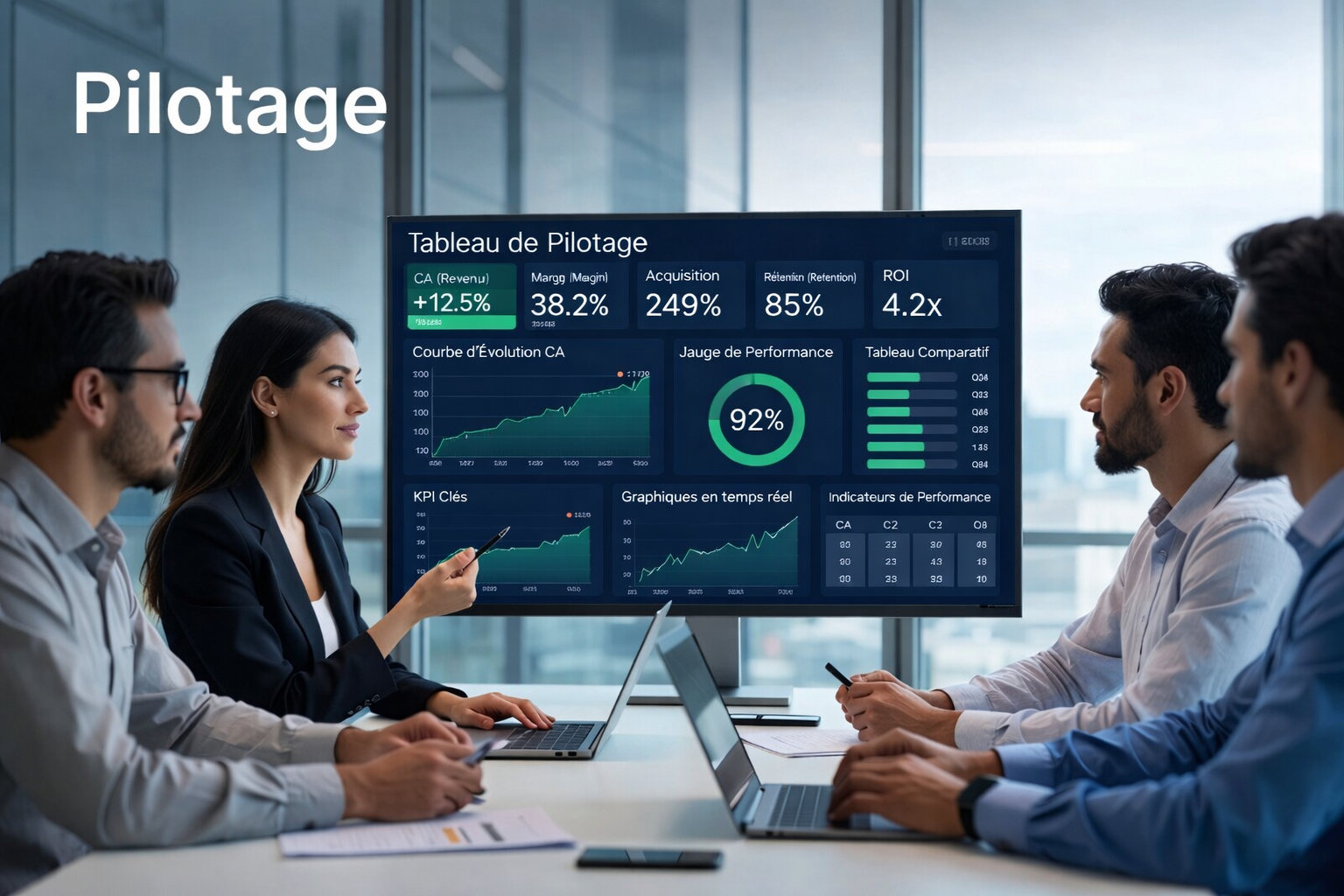 Pilotage stratégie digitale